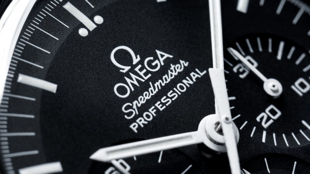 Detalle del Omega Speedmaster Professional